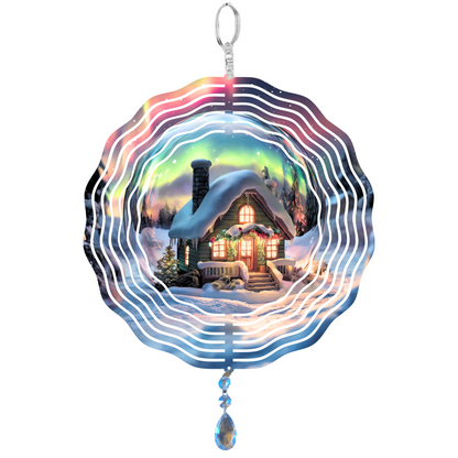 Gingerbread House Wind Spinner