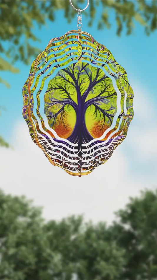 Tree of Life Wind Spinner